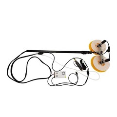 Double Head Solar Photovoltaic Panel Cleaner 110V Solar Panel Brush Kit