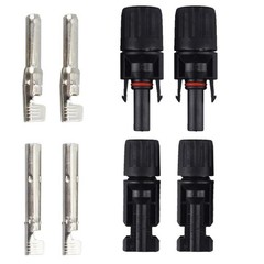 10/20/50/100/200 Pairs Solar Cable Connectors Male Female DIY For Solar Panel US