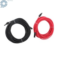 4mm² 20M Solar Wire Black+Red UV Resistant Cable with M4 Connector Kit
