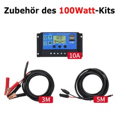 Flexible 100W Monocrystalline Solar Panel for Off-Grid,RV,Boat,and Car Charging