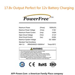 COMPLETE KIT 100w 100 Watt Premium Mono Solar Panel for12v Battery RV Boat