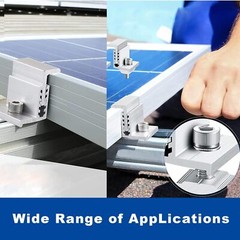 6 Pack Solar Panel Mounting Brackets Solar Panel Clamps Solar Panel Accessories