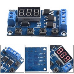 Wide Voltage Input for relay Delay Board Clear Interface Multifunctional Timer