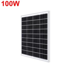 100W 200W 300W 400W 500W Watt Solar Panel Mono 12V Charger RV Home Off-Grid Boat