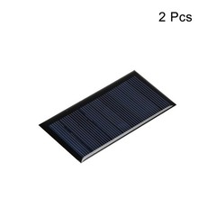 Mini Solar Cell Panel 4.5V 80mA 0.36W 77.5mm x 40.5mm 2pcs