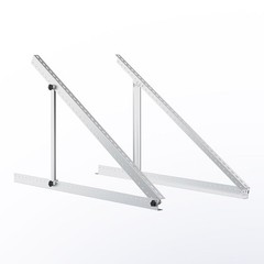 Renogy 28in Adjustable Solar Panel Mount Brackets with Foldable Tilt Legs