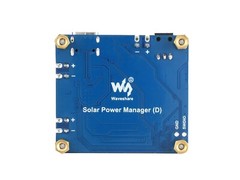 Waveshare Solar Power Manager Module (D), Supports 6V~24V Solar Panel