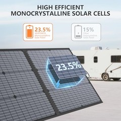Foldable 220W Monocrystalline Solar Panel