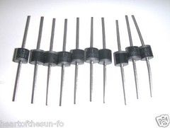 (10) 6-amp Diodes for solar cells solar panels diy kits ships fast