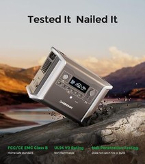 Dabbsson DBS1300 Portable Power Station 1330Wh 1200W Solar Generator for Outdoor