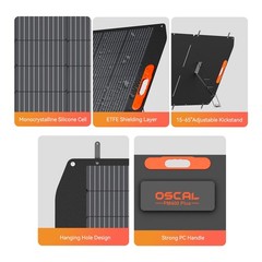 Blackview OSCAL PowerMax 3000W Portable Power Station 3600Wh + 400W Solar Panel