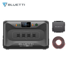 BLUETTI Apex 300 2764Wh Portable Power Station+560W Alternator Charger for Trip