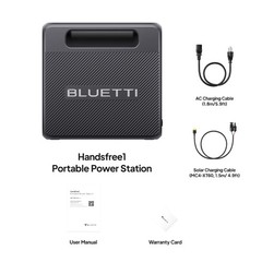 BLUETTI Handsfree 1 300W 268.8Wh Portable Power Station LiFePO4 Battery Backup
