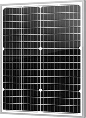 35W Monocrystalline Solar Panel with 2- – Off Grid Ready