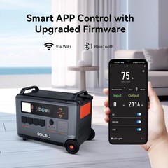 Blackview OSCAL PowerMax 3000W Portable Power Station 3600Wh + 400W Solar Panel