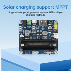 6V~24V Solar Panel Power Management Module Support MPPT 850mAh Li-ion Battery