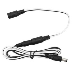 Solar Panel Power Extension Cord Simple Plug Connection for Cameras LED Lights