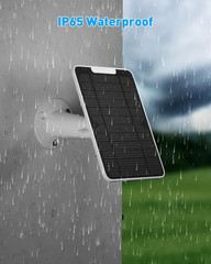 5V 6W Solar Panel Charger Compatible with Arlo Pro 4/Pro 3/Pro 3 Floodlight/Ultr