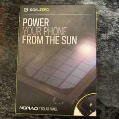 Goal Zero Nomad 7 Solar Panel Foldable 11800