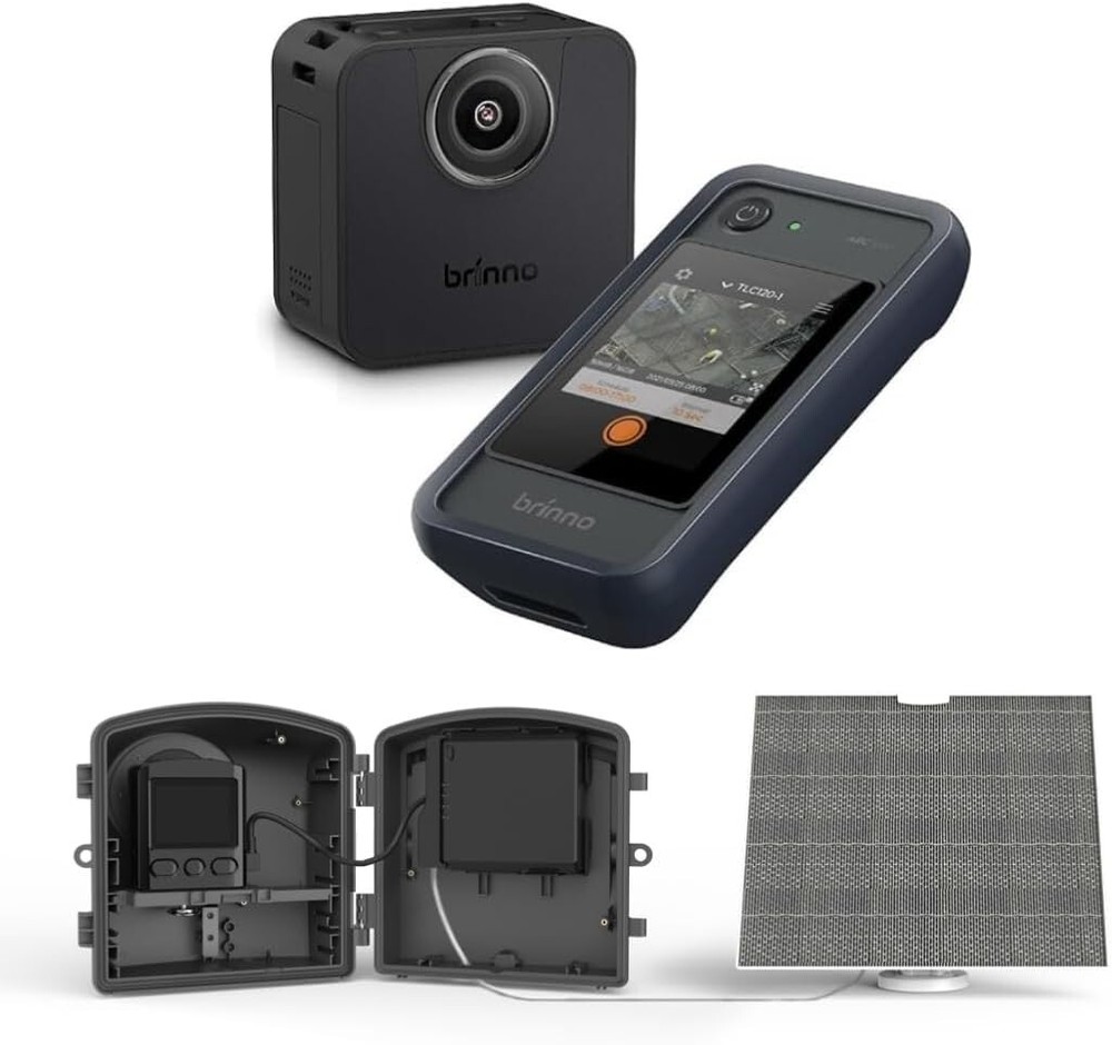 Brinno BCC200-BLE+ ASP1000-P+ ATH2000 Time Lapse Camera Controller Bundle