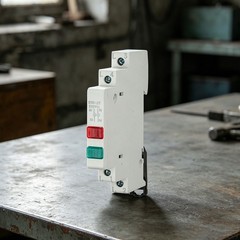 DIN Rail LED Signal Indicator Lamp Bright Indicator Bulbs For Industrial Panels