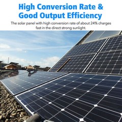 300W Semi-Flexible Solar Panel kit For Home & Other Off Grid Applications