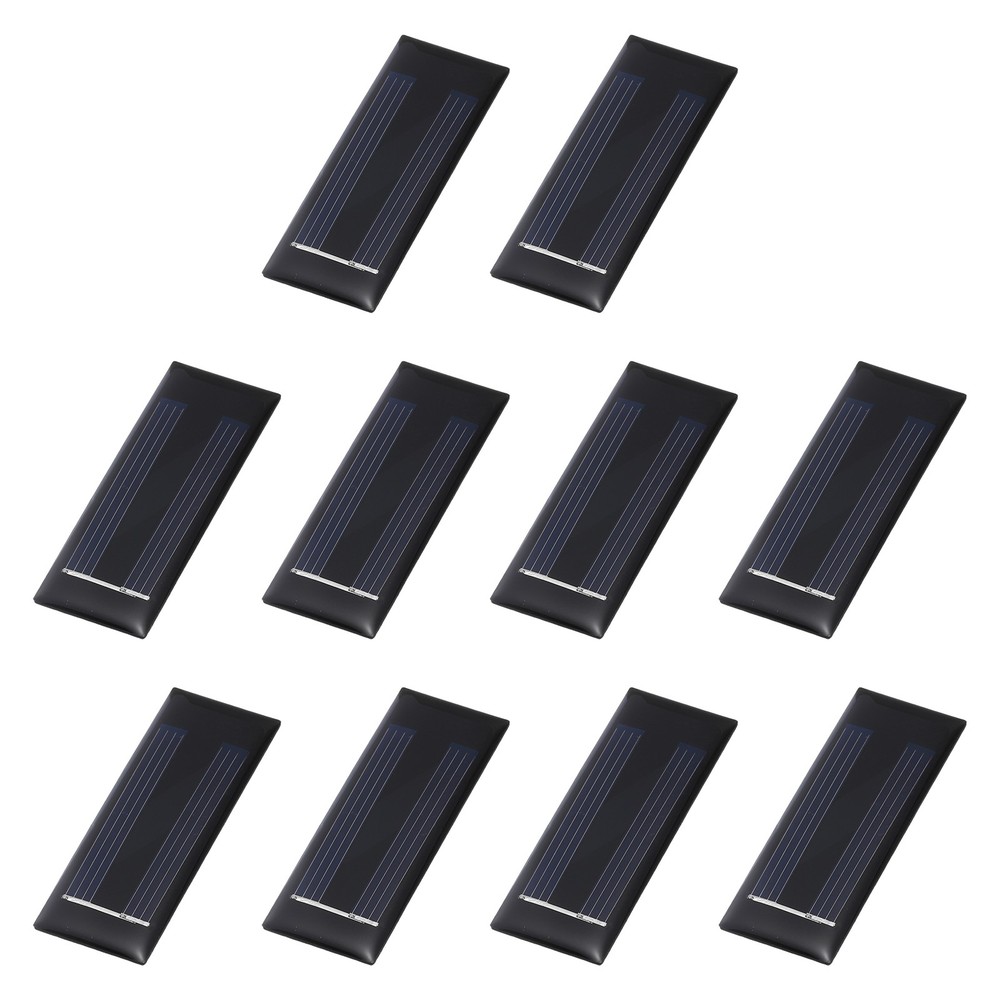 10pcs Mini Solar Panels 1V 0.05W 50mA, Photovoltaic Cells for Solar Energy