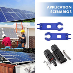 16 PCS Solar Panel Connectors, Male/Female IP67 Waterproof 1000V 30A Solar Cable