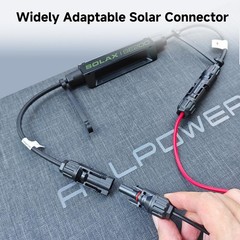200 Watt Portable Solar Panel SE200, 25% High Efficiency Foldable Solar Charg…