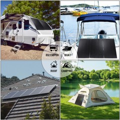 Complete Solar Panel Kit with 5000W Inverter & Controller Home 110V Grid System