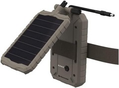 Solar Battery Pack 12V 3000mAh Rechargeable for Trail Camera 10ft Cable