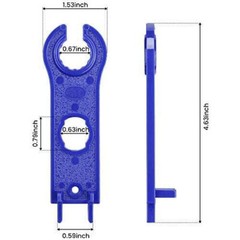 1 Pair/2 pcs Solar Spanner Wrench for MC4 Connectors Solar Connector Tool