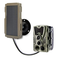 Hunting Camera Solar Panel 3000Mah Trail Camera Solar Charging Battery Panel wit