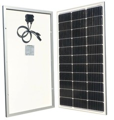 WindyNation 100 Watt Monocrystalline Solar Panel Kit for RV Boat Off-Grid