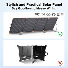 2pack 400W Solar Panel kit for ECOFLOW DELTA Pro Ultra Portable Solar Generator