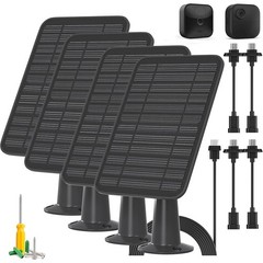 Solar Panel Charger 5W IP65 Waterproof 360 Adjustable Bracket 13ft Cable New