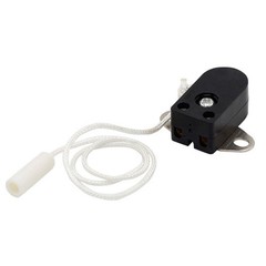 250V Voltage Wall Light Switch Pull Cord Switch Rotating Pull Switch 2A Current