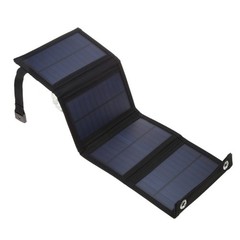 8W Foldable Waterproof Outdoor Camping Hiking Phone Charger Cells