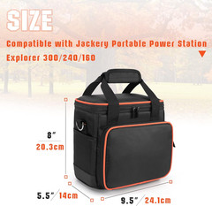 Carrying Bag Compatible with Jackery Explorer160/240/300, Portable Power Station