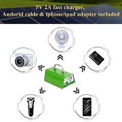 Solar Lights for Inside, 4 Bulbs Solar Shed Lights with On Off Switch, 30W