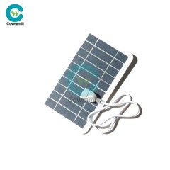 Solar Panel Output USB Outdoor Portable Solar System 5V 2W Mobile Phone Charger