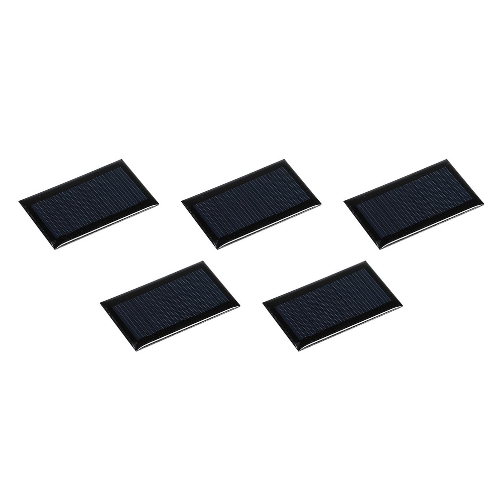 Mini Solar Cell Panel 5V 45mA 0.225W 53mm x 30mm 5pcs