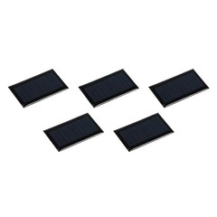 Mini Solar Cell Panel 5V 45mA 0.225W 53mm x 30mm 5pcs