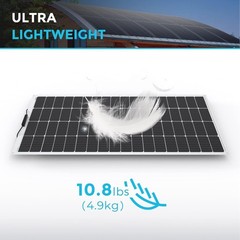 Flexible Solar Panel 200W – Easy Installation