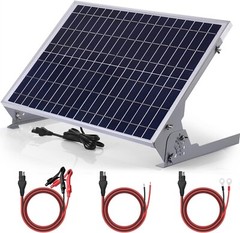 Intelligent Charge Controller 30W Solar Battery Charger with LED Indicator