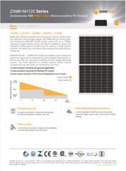 ZnShine : ZXM6-NH120-370/M LOT OF 48pcs 370W Solar Panel Free Shipping