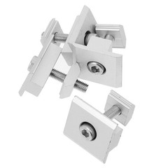 4 Pcs Solar Panel Vertical Clamp No Drill Mounts Rv Cylindrical Head Screw