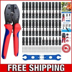 Comprehensive Solar Crimping Tool Kit – 60 Connectors for Reliable Installations