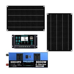 Robust 8000W Off-Grid Power Station Kit | Inverter, 100A Controllery1