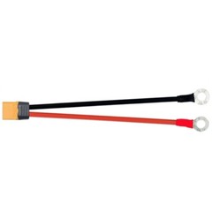 XT60 To O Rings Terminal Cable 12AWG For DIY Electronics Tined Copper Wire